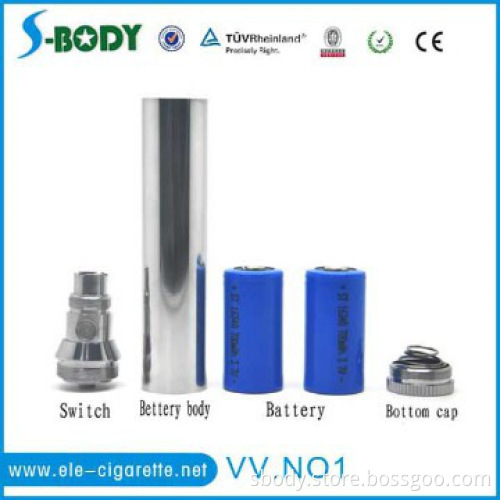 Best VV NO.1 Variable Voltage Battery 1400mAh E Cigarette Kit
